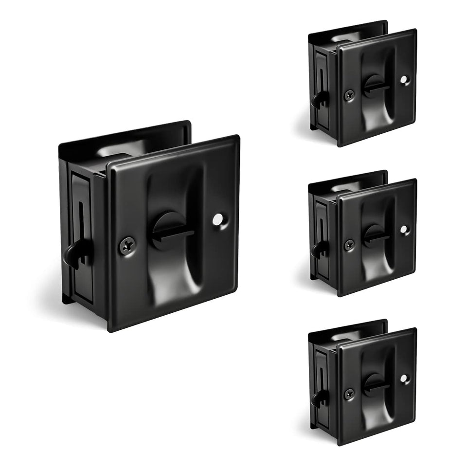 HOMOTEK privacy pocket door lock package for easy upgrade and compatibility