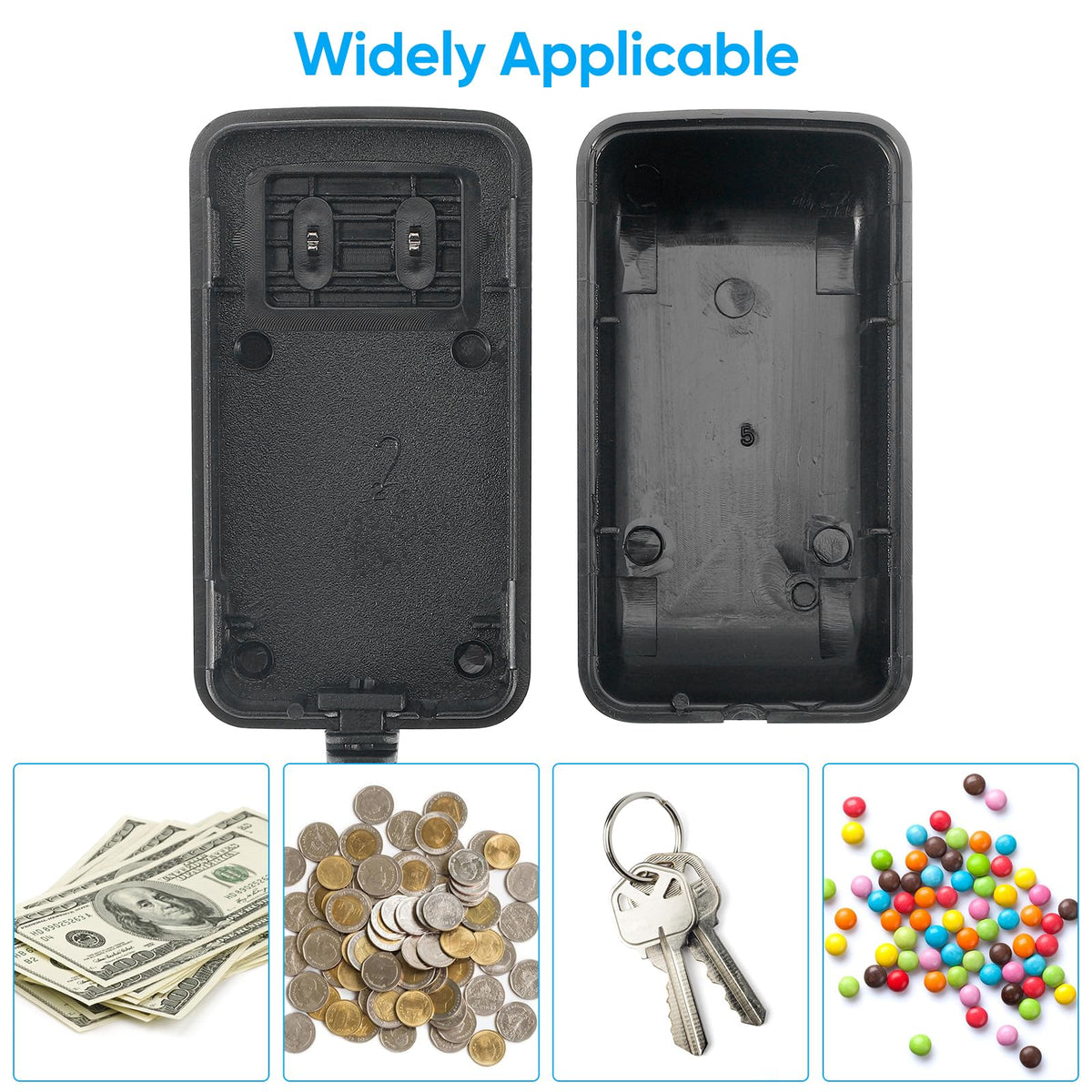 Homoyoyo hidden storage compartment open, ideal for organizing small items