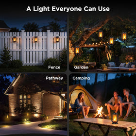 Hompavo Gen2 IP65 weatherproof lantern withstands rain and dust.