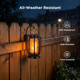 Hompavo Gen2 lantern’s IP65 rating keeps it durable in rain and dust.