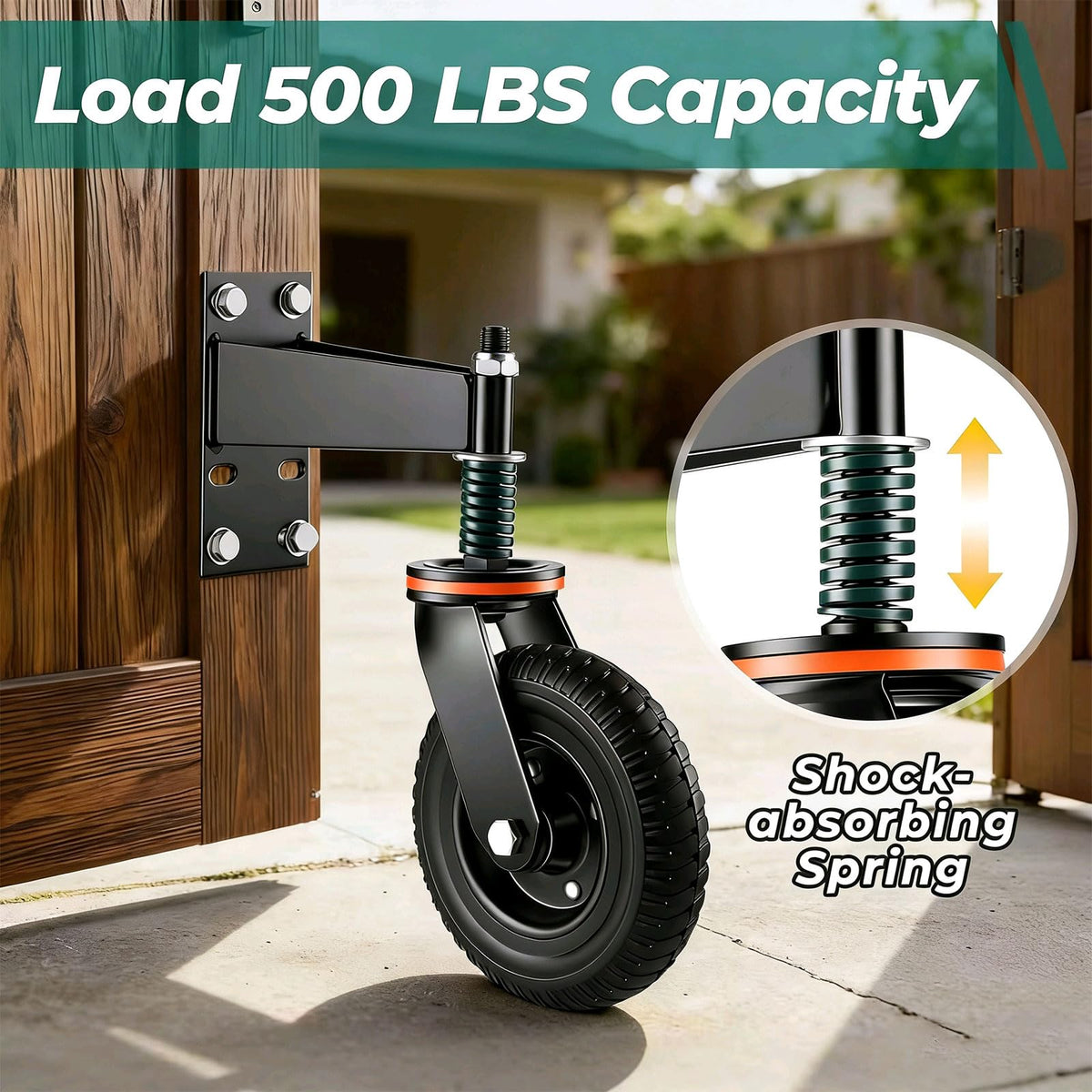 Homwin grease-fitting swivel ensures easy maintenance