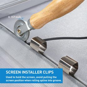 HOMWMPA 32ft spline for durable screen edges