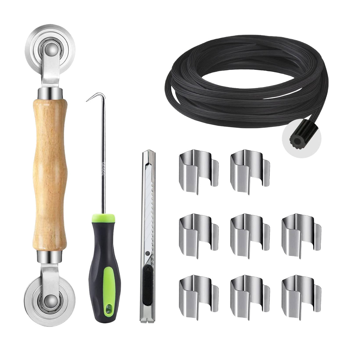 HOMWMPA screen repair kit tool for easy installation and maintenance