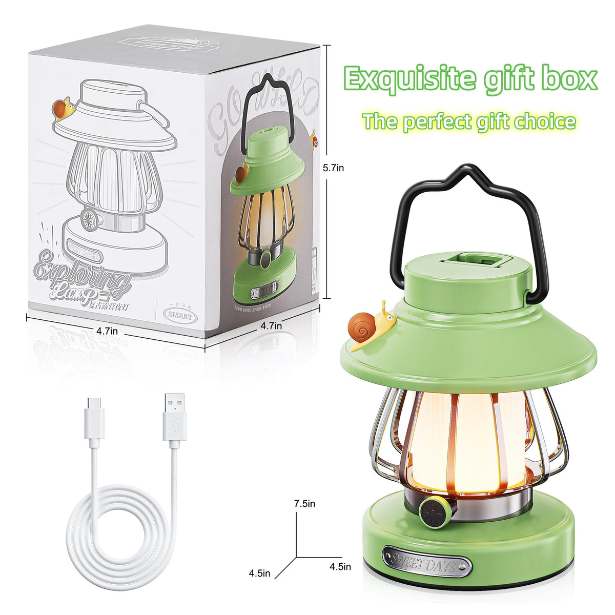 HOMY New Gear lamp makes a gift with nostalgic retro design.