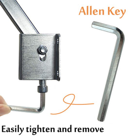 Homydom galvanized steel brackets resist rust for durable kitchen use