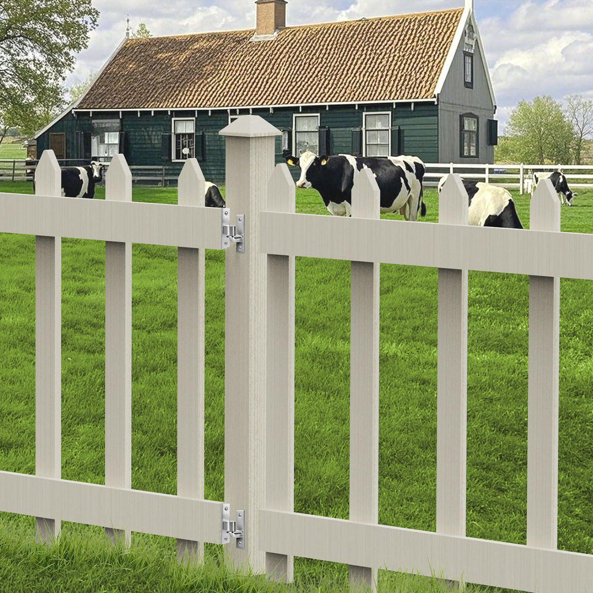 Homydom outdoor gate hinge suitable for heavy-duty use.
