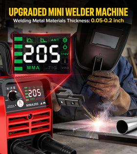 HONE Stick Welder 2-in-1 mode demonstrates versatile welding.
