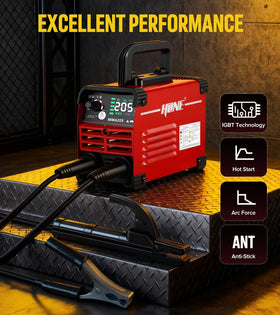 HONE Compact welder form factor with small footprint for portability.