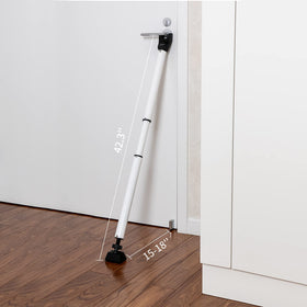 HonesaLoc travel-ready security bar pictured in compact form for hotels and trips.