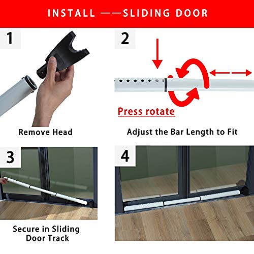 HoneSecur compatibility with both hinged and sliding doors for versatility.