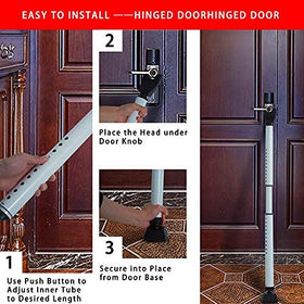 HoneSecur easy wedge-under-door-knob setup for quick security boosts.