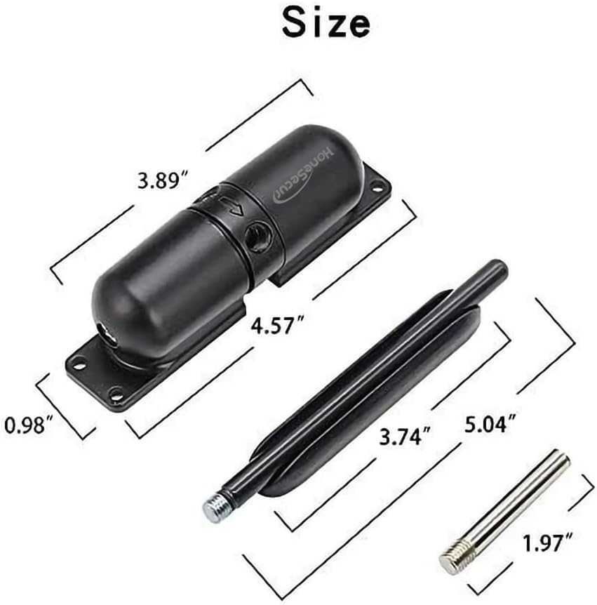 HoneSecur fire-rated door closer supports safer self-closing interior or exterior doors.