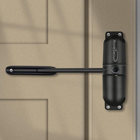 HoneSecur safety spring door closer kit front view for quick self-closing action.
