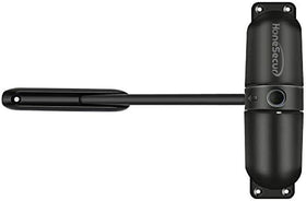 HoneSecur package includes spring-loaded closer and mounting hardware for setup.