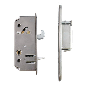 HONEST KIN Andersen Reachout lock on a 2-panel door for secure closure