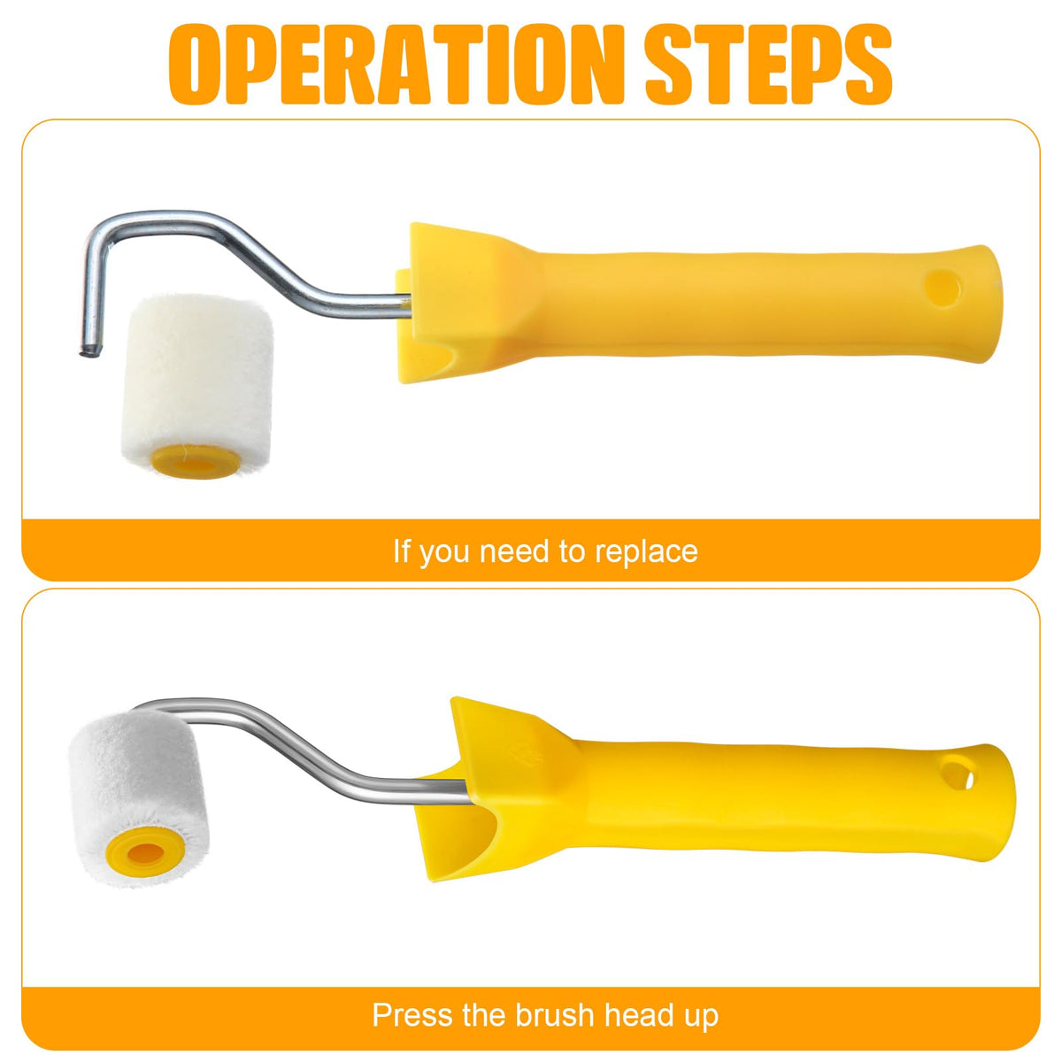 Honeydak paint handle made of durable plastic for comfortable grip