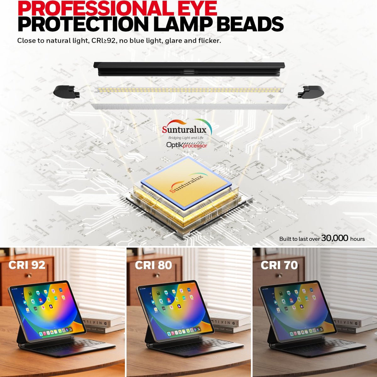 Honeywell aluminum desk lamp build highlights durable construction