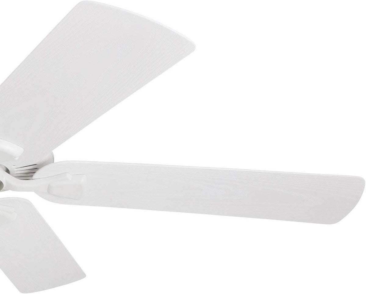 Honeywell Belmar white finish complements coastal or modern outdoor decor.