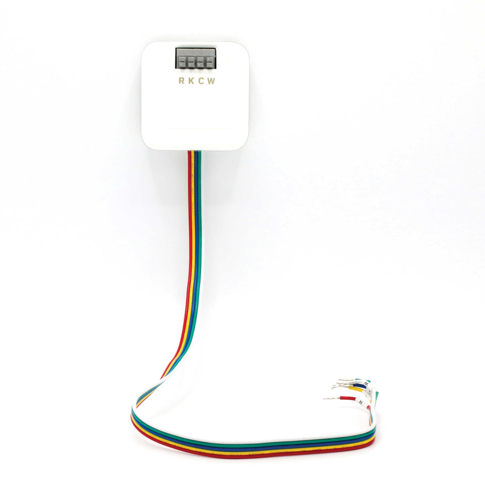 Honeywell C-Wire Adapter with magnetic backplate enables easy furnace mounting and 24V power to thermostat.