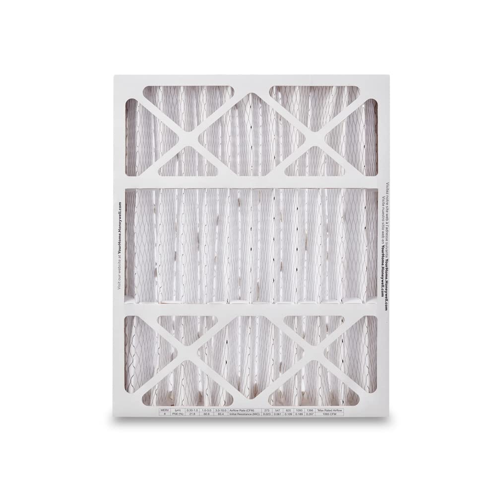 Honeywell CF200A1016 installation guide image for easy furnace filter replacement.