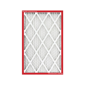 Close up of Honeywell electrostatic pleated media capturing particles for cleaner air