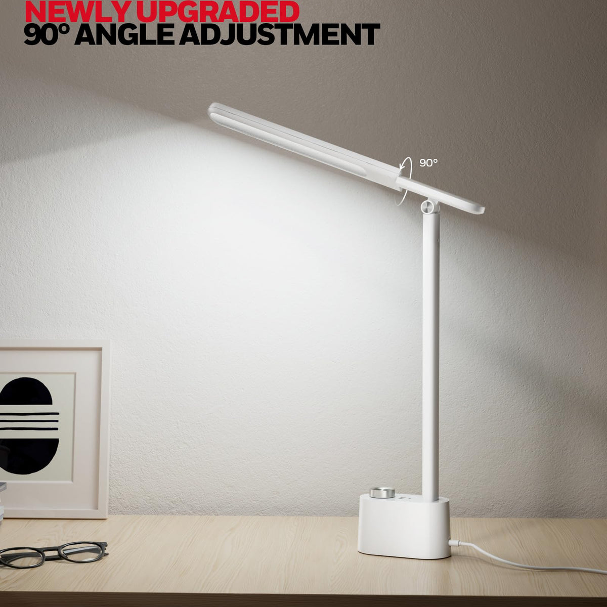 Honeywell H01 Pro Sunturalux soft, eye-friendly light reduces fatigue during reading.