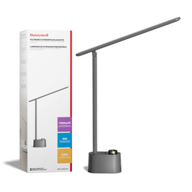 Honeywell H01 Pro Sunturalux desk lamp front view with bright, even light for reading