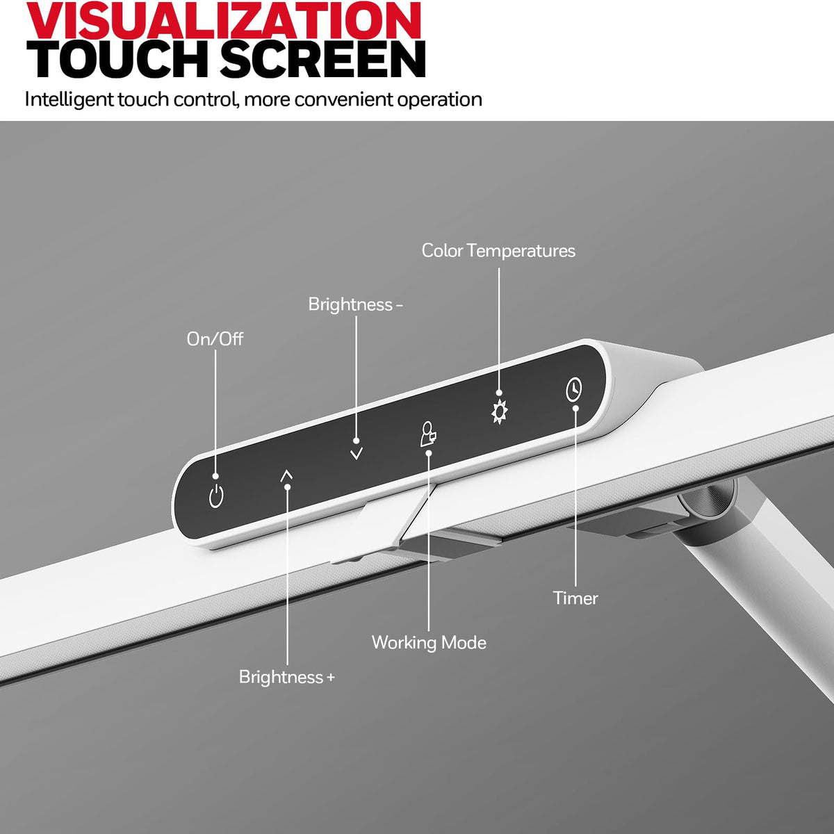 Honeywell HJ1WT adjustable neck enables precise light direction.