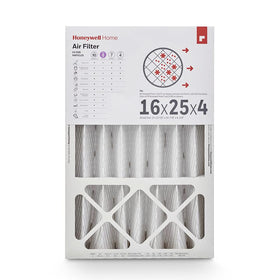honeywell home 16x25x4 merv 8 filter pleated design delivers efficient filtration for clean indoor air