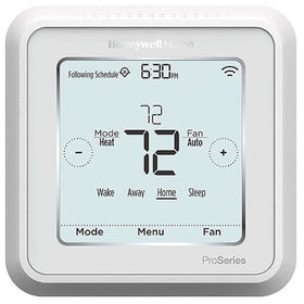 Honeywell Home Lyric T6 Pro front panel view with intuitive controls for scheduling.