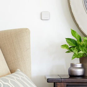 Honeywell Home motion-detection visual demonstrates occupancy focus