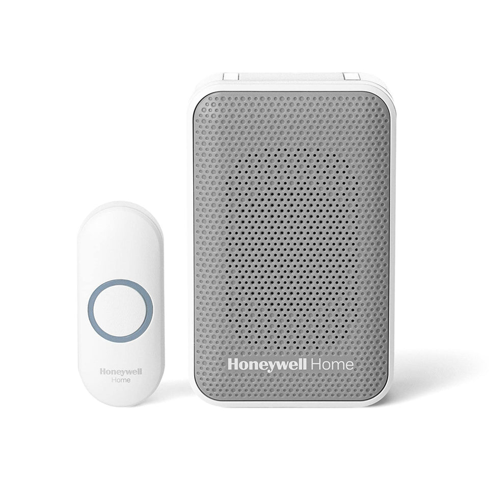Honeywell Home RDWL313P2000 doorbell unit with plug-in setup for easy installation