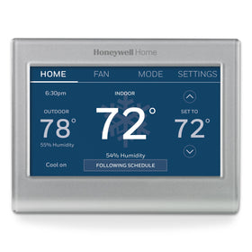 Honeywell Home RENEWRTH9585WF main color touchscreen display for personalized comfort