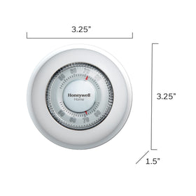 Honeywell Home Round thermostat easy-install concept helps DIY setup.