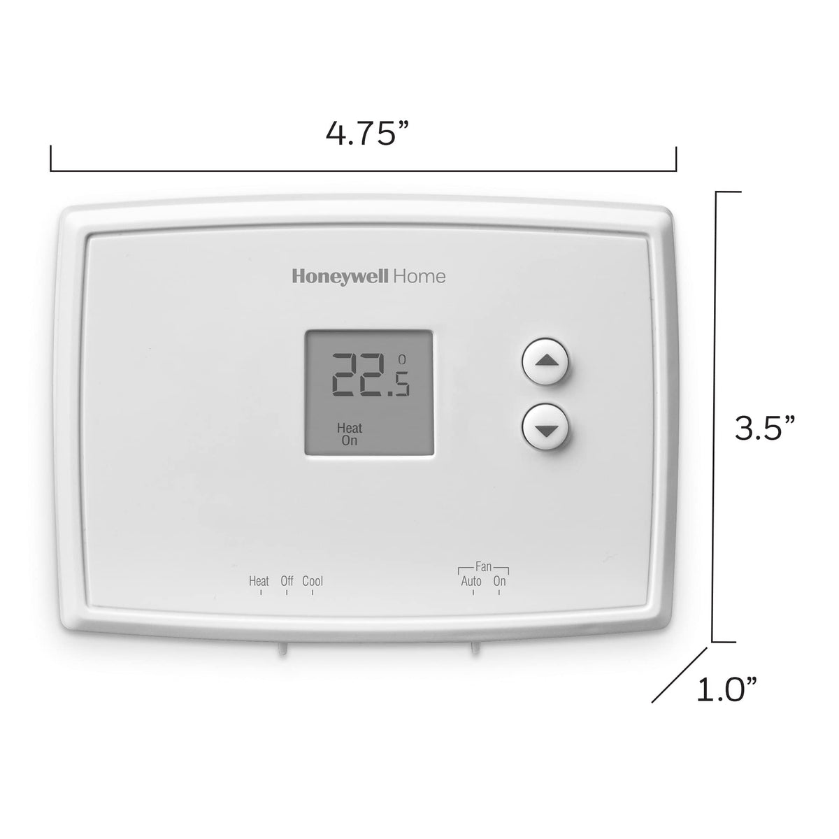 Honeywell Home RTH111B compatible with heating and cooling systems for simple control