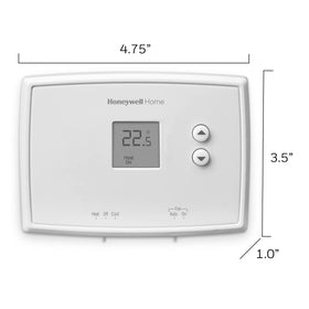 Honeywell Home RTH111B compatible with heating and cooling systems for simple control