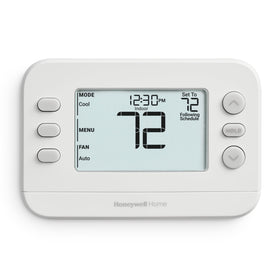 Honeywell Home RTH20B large display shows a clear readout for easy daily use