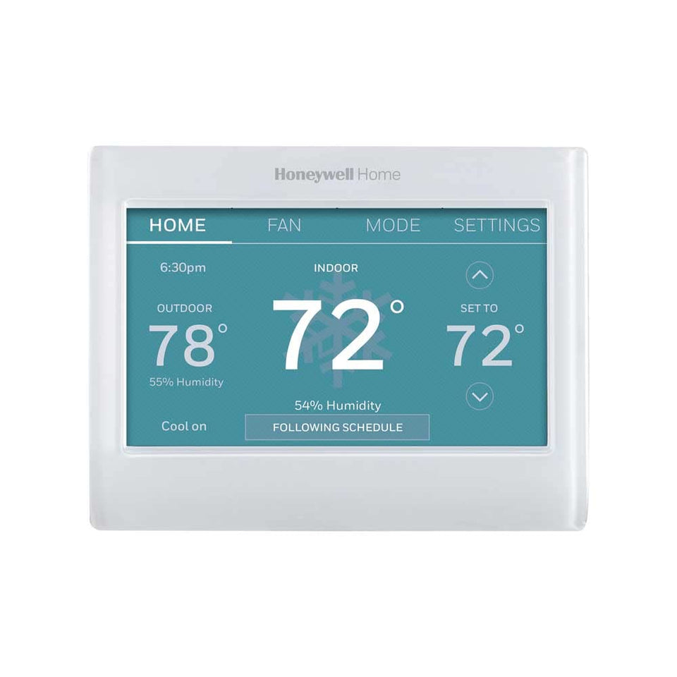 Honeywell Home RTH9600WF color screen for clear temperature data at a glance