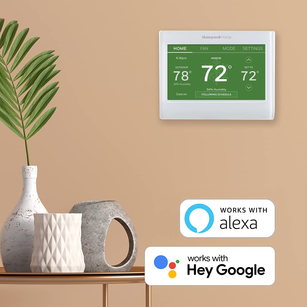 Honeywell Home RTH9600WF Wi‑Fi thermostat offers remote control via app