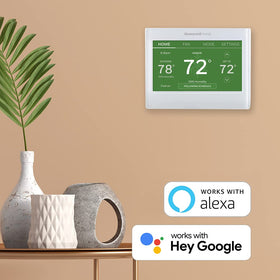 Honeywell Home RTH9600WF Wi‑Fi thermostat offers remote control via app