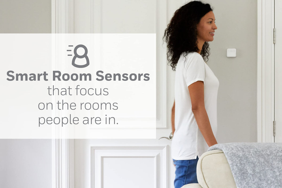 Honeywell Home app control lets you adjust temperature from anywhere.