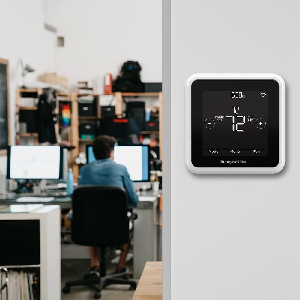 WiFi connection visual for Honeywell Home T5 thermostat enabling remote control.