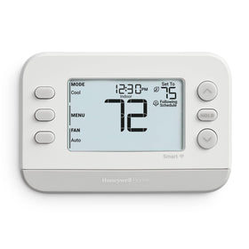 Honeywell Home X2S thermostat setup shows quick WiFi access for remote control