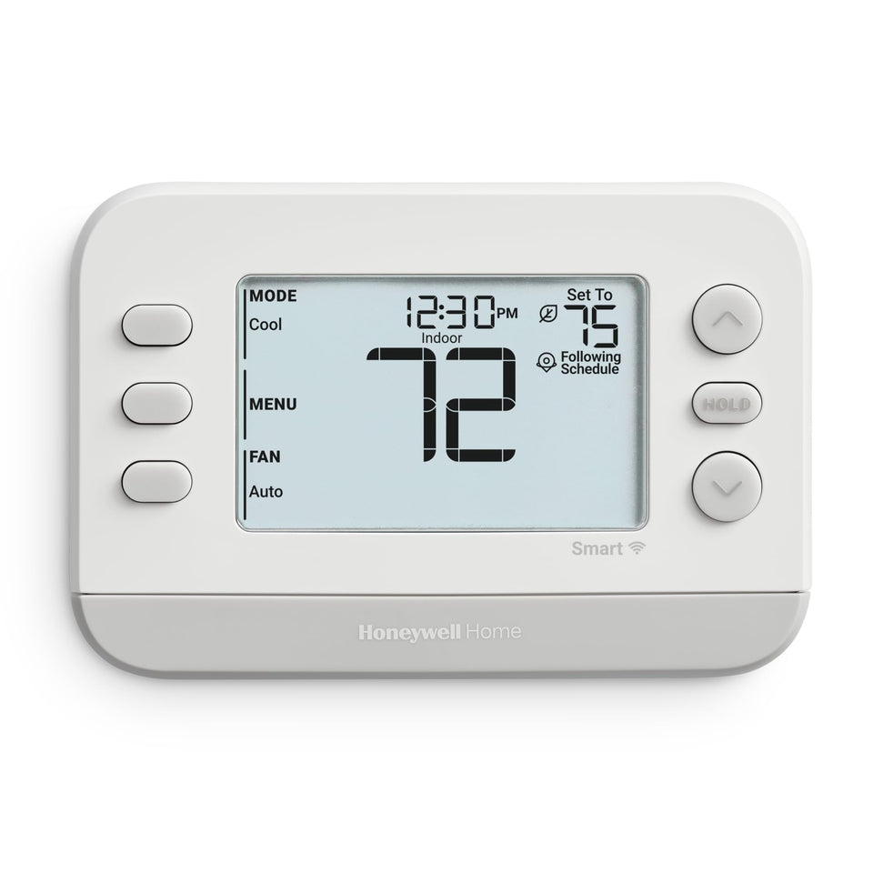 Honeywell Home X2S thermostat setup shows quick WiFi access for remote control