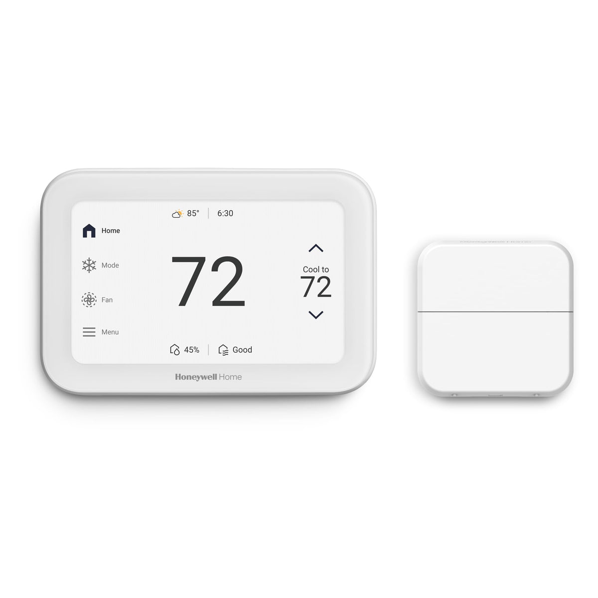 Honeywell Home X8S 5 inch touchscreen display for easy control and visibility