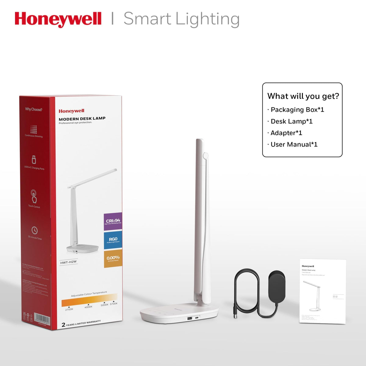 Honeywell HWT-H2 smart touch with timer and memory