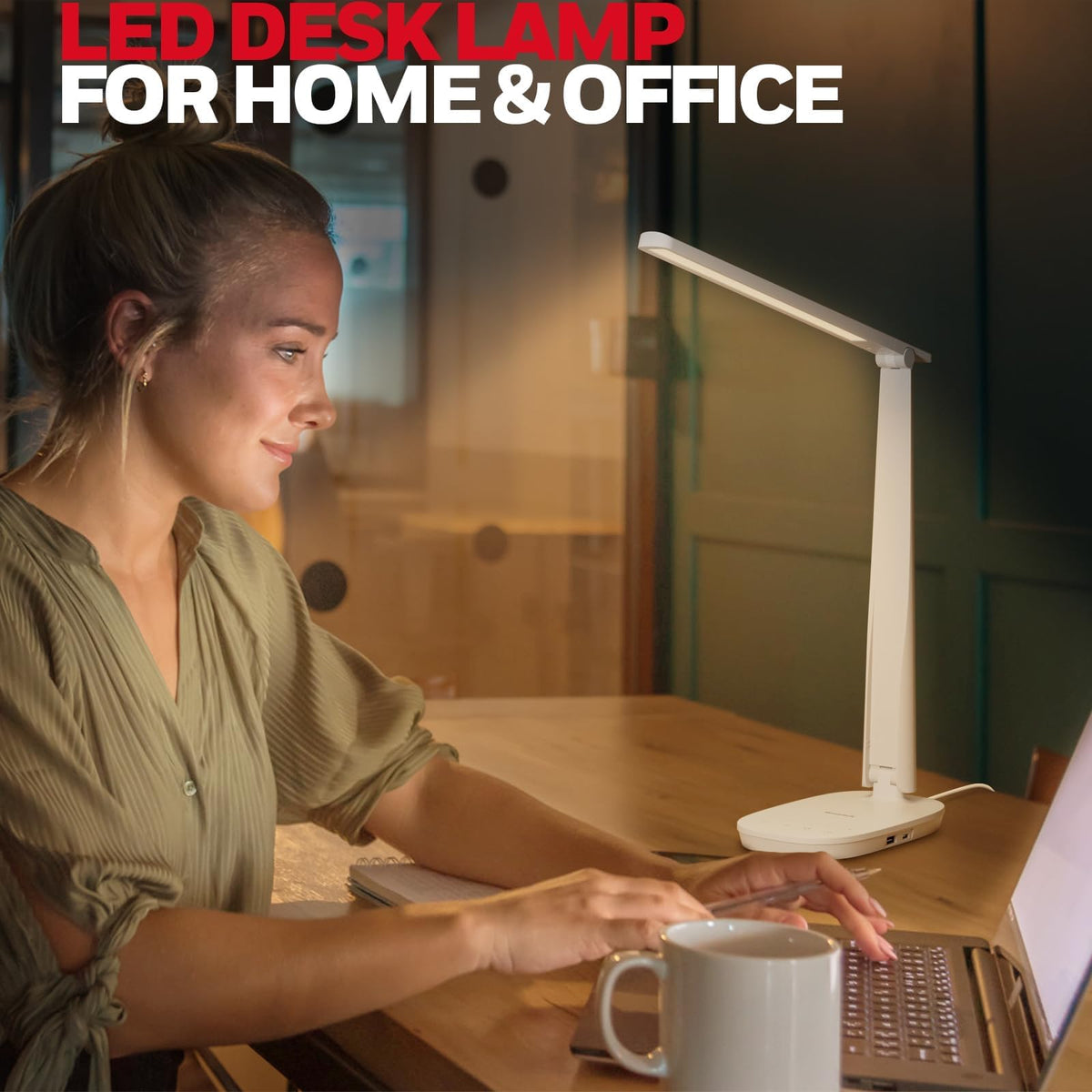 Honeywell HWT-H2 wide 550lm lighting covers the entire workspace