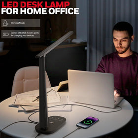 Honeywell LED Desk Lamp offers 2700K to 5700K for versatile task lighting.