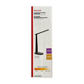 Honeywell LED Desk Lamp timer function supports automatic shut-off and scheduled use.