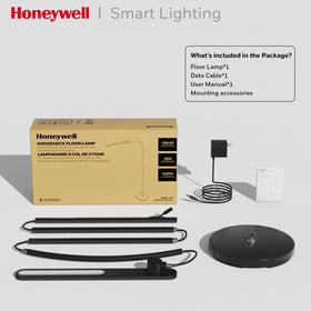 Honeywell LED floor lamp ideal for living room and office tasks